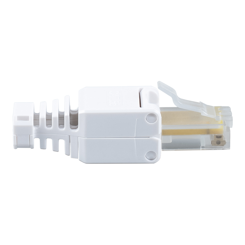 Cat5e uskjermet verktøyløs RJ45-kontakt RJ-688Y-C5E Cat5e uskjermet verktøyløs RJ45-kontakt RJ-688Y-C5E