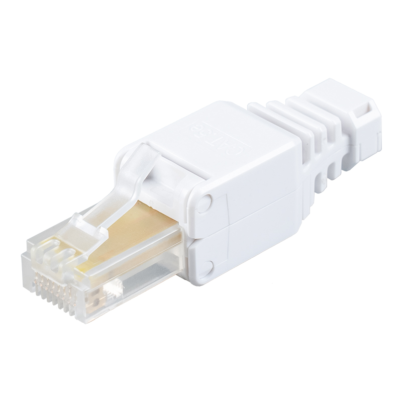 Cat5e uskjermet verktøyløs RJ45-kontakt RJ-688Y-C5E