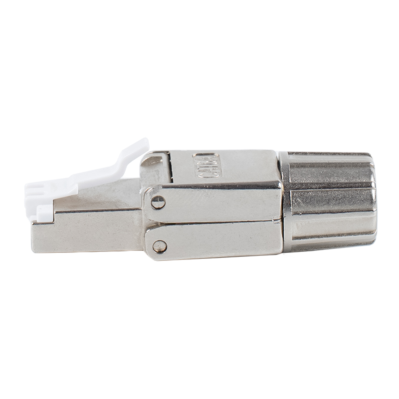 Cat6A skjermet verktøyløs RJ45-kontakt RJ-G40S-1-C6A Cat6A skjermet verktøyløs RJ45-kontakt RJ-G40S-1-C6A
