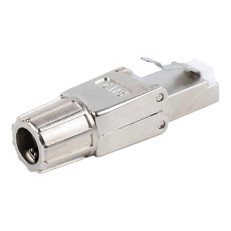 Cat8 skjermet verktøyløs RJ45-kontakt RJ-G40S-1-C8