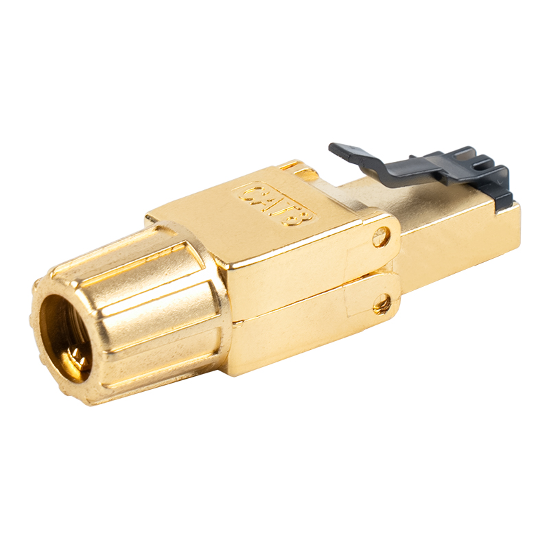 Cat8 skjermet verktøyløs RJ45-kontakt RJ-G40S-1-C8 Cat8 skjermet verktøyløs RJ45-kontakt RJ-G40S-1-C8