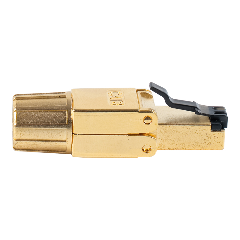 Cat8 skjermet verktøyløs RJ45-kontakt RJ-G40S-1-C8 Cat8 skjermet verktøyløs RJ45-kontakt RJ-G40S-1-C8