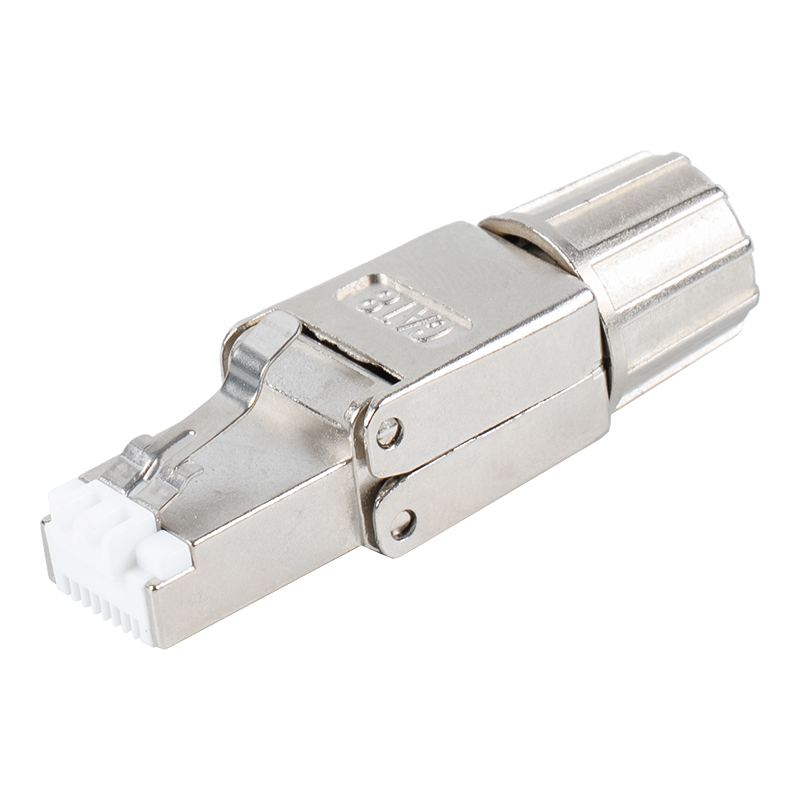 Cat8 skjermet verktøyløs RJ45-kontakt RJ-G40S-1-C8 Cat8 skjermet verktøyløs RJ45-kontakt RJ-G40S-1-C8