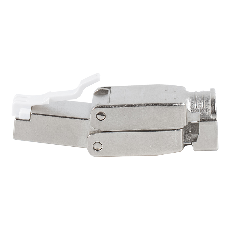 Cat6A skjermet Push-down Type Verktøyløs RJ45-kontakt RJ-602S-1-C6A Cat6A skjermet Push-down Type Verktøyløs RJ45-kontakt RJ-602S-1-C6A