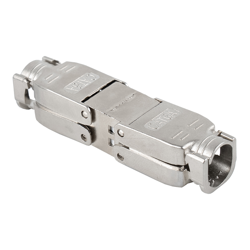 Cat6A skjermet Push-down Type Verktøyløs kontakt RJ-603S-3-C6A Cat6A skjermet Push-down Type Verktøyløs kontakt RJ-603S-3-C6A