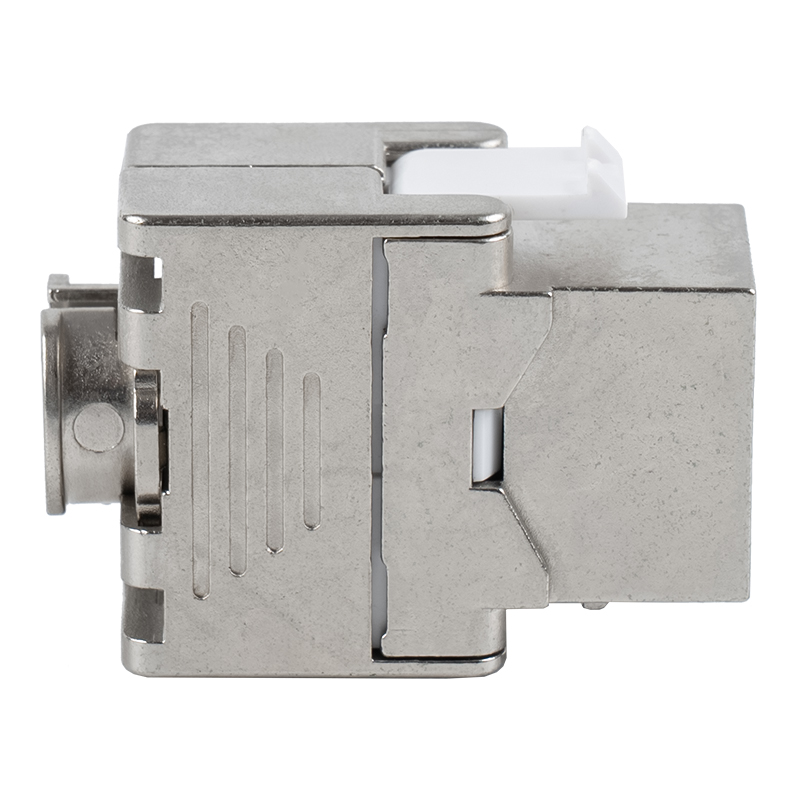 C6A skjermet 180° Tolless Keystone Jack (minitype) SM-635SC6A C6A skjermet 180° Tolless Keystone Jack (minitype) SM-635SC6A