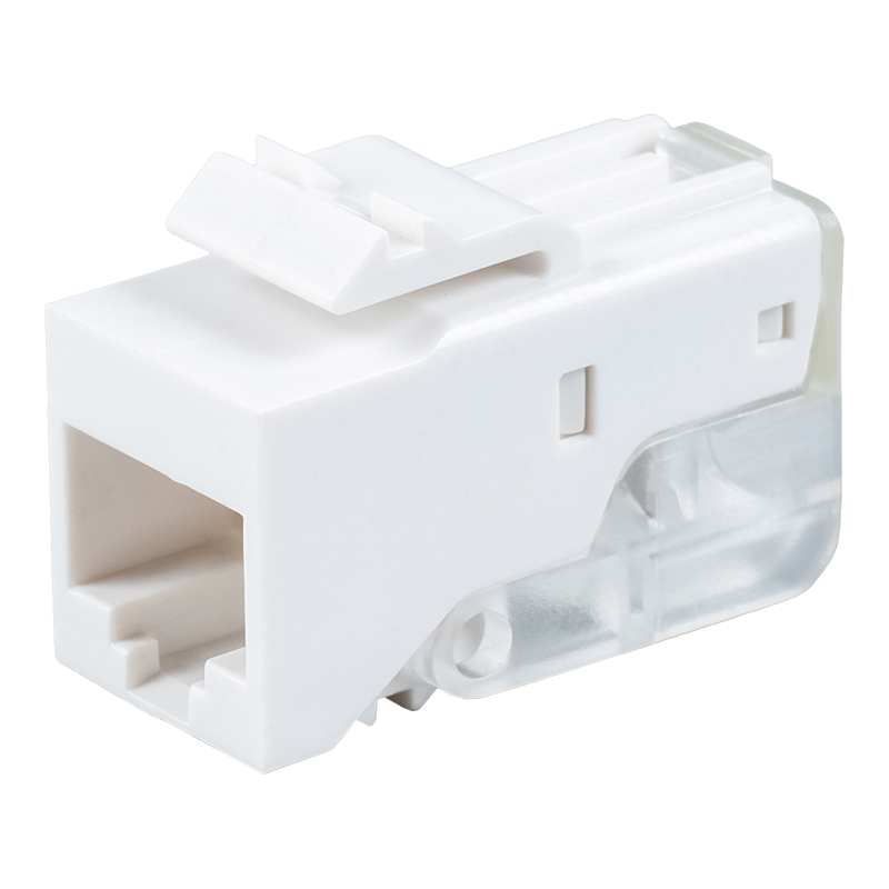 C5e Uskjermet 90° Tolless Keystone Jack SM-2014H8C5E