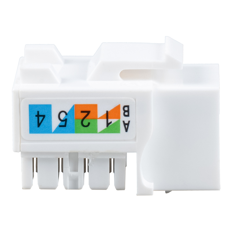 Cat5e Uskjermet 90° Modular Jack SM-2016H8C5E Cat5e Uskjermet 90° Modular Jack SM-2016H8C5E