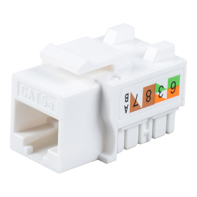 Cat5e Uskjermet 90° Modular Jack SM-2016H8C5E