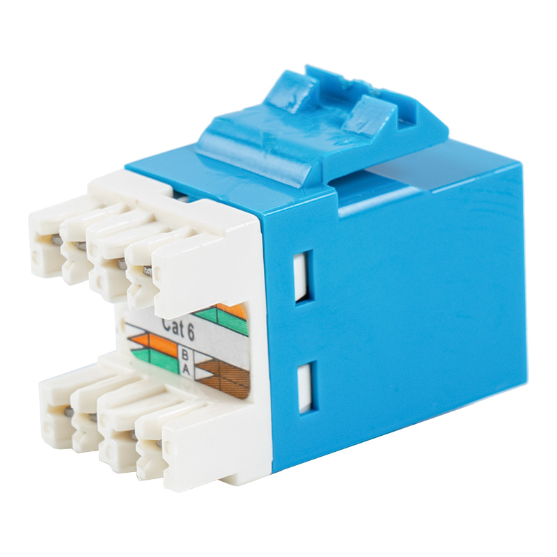 Cat6 Uskjermet 180° Modular Jack SM-2027H8C6 Cat6 Uskjermet 180° Modular Jack SM-2027H8C6