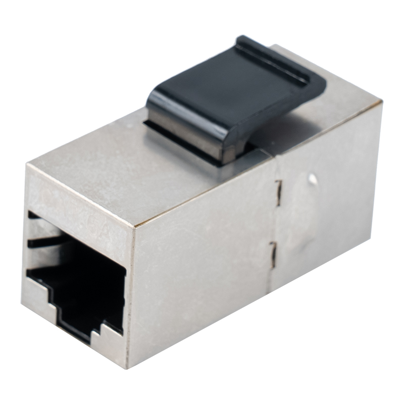 C6 skjermet RJ45 inline-kobling (med plastklips) SM-2034SC6 C6 skjermet RJ45 inline-kobling (med plastklips) SM-2034SC6