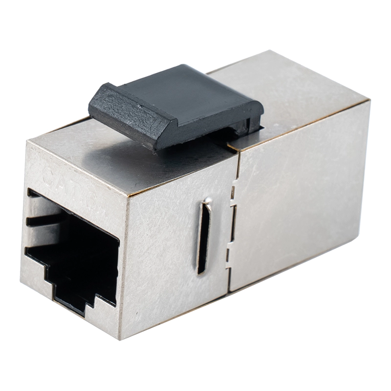 C6 skjermet RJ45 inline-kobling (med plastklips) SM-2034SC6