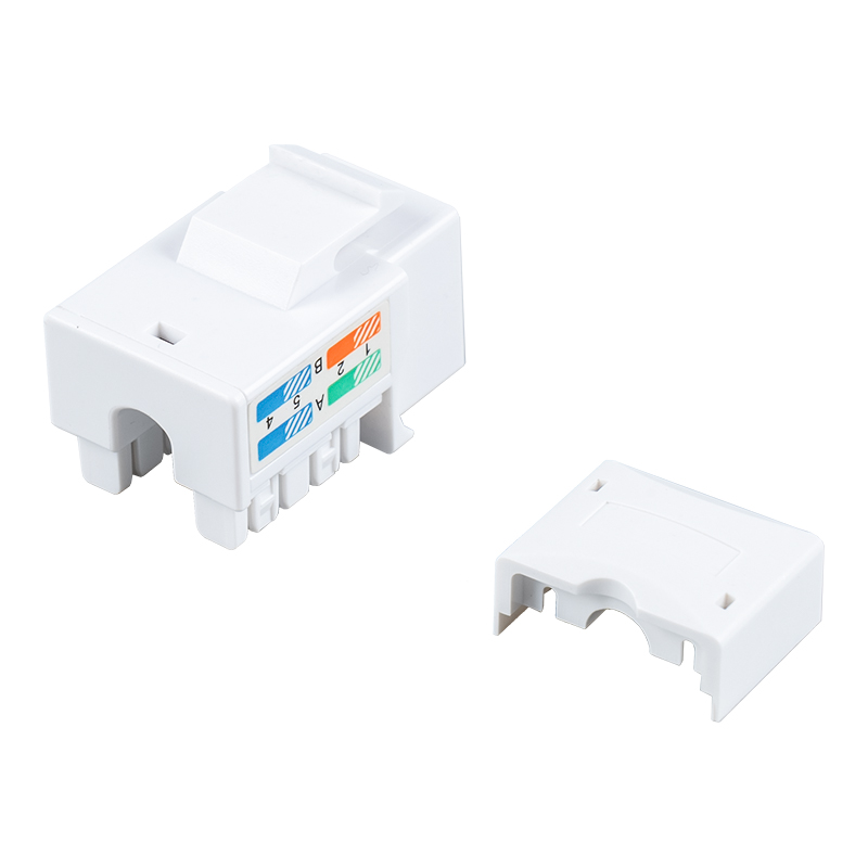 Cat6 Uskjermet 90° Modular Jack SM-2053H8C6 Cat6 Uskjermet 90° Modular Jack SM-2053H8C6
