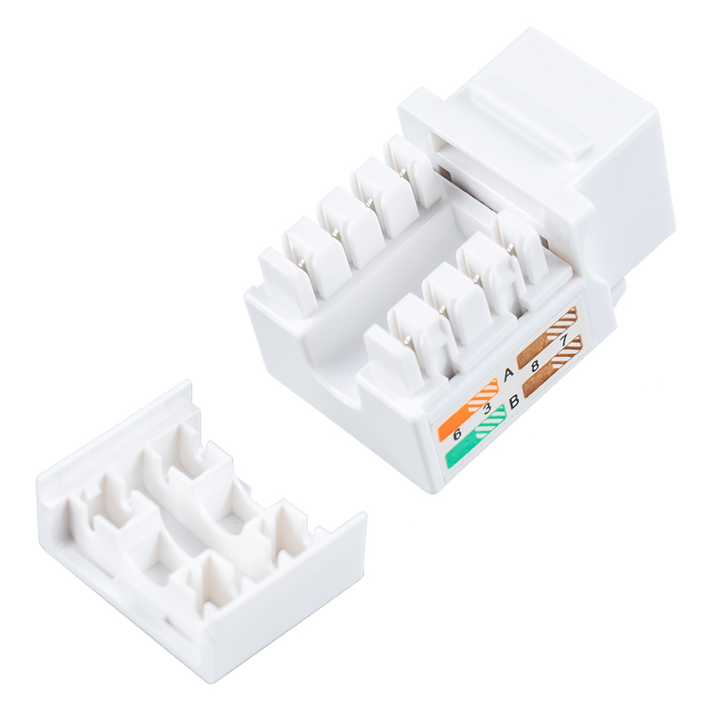 Cat6 Uskjermet 90° Modular Jack SM-2053H8C6 Cat6 Uskjermet 90° Modular Jack SM-2053H8C6