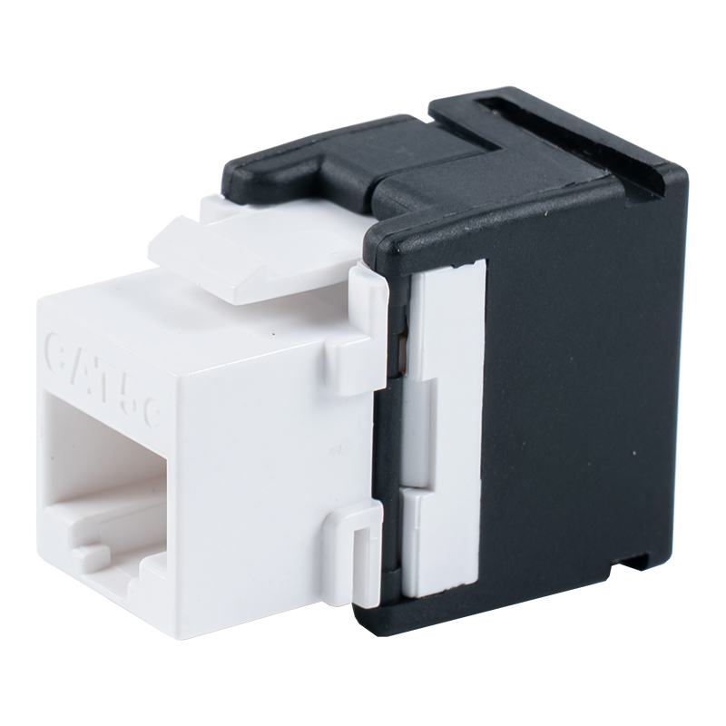 C6A Uskjermet 180° Tolless Keystone Jack SM-2335H8C6A