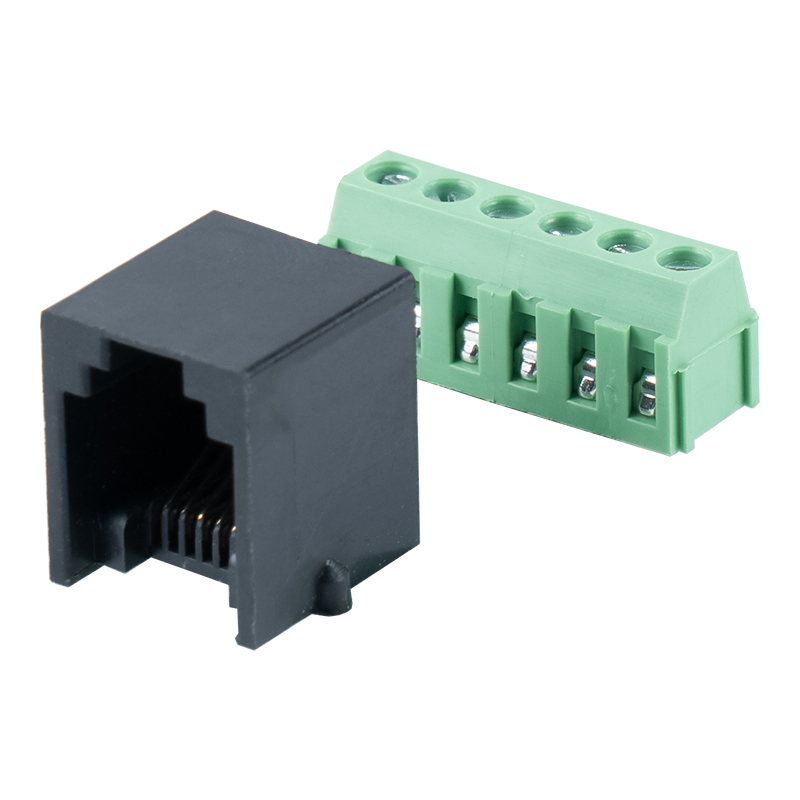 C3 Uskjermet Keystone Jack (6P6C Type) SM-2352T6C3 C3 Uskjermet Keystone Jack (6P6C Type) SM-2352T6C3