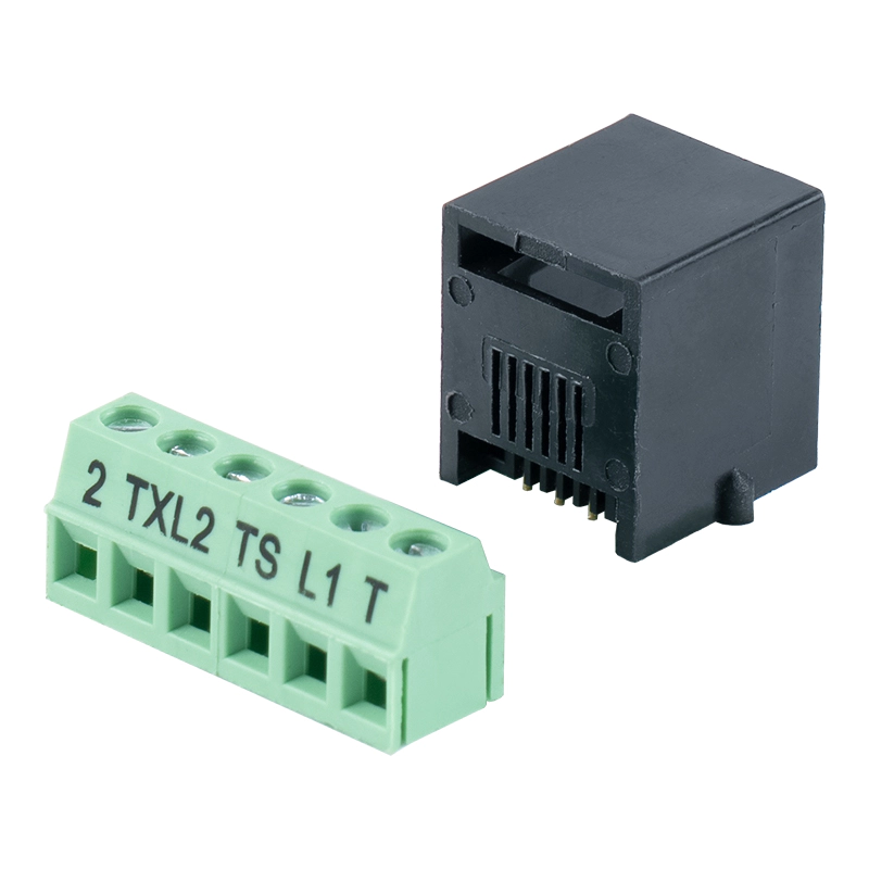 C3 Uskjermet Keystone Jack (6P6C Type) SM-2352T6C3
