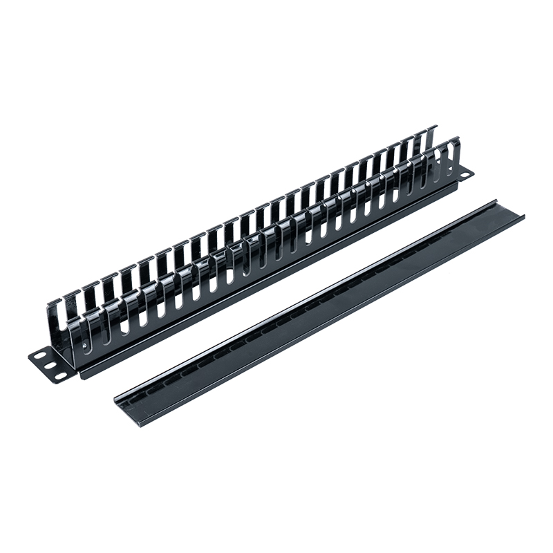 19-tommers 1U plastkabelstyringsstativ (24 porter) SP-3050-1U 19-tommers 1U plastkabelstyringsstativ (24 porter) SP-3050-1U