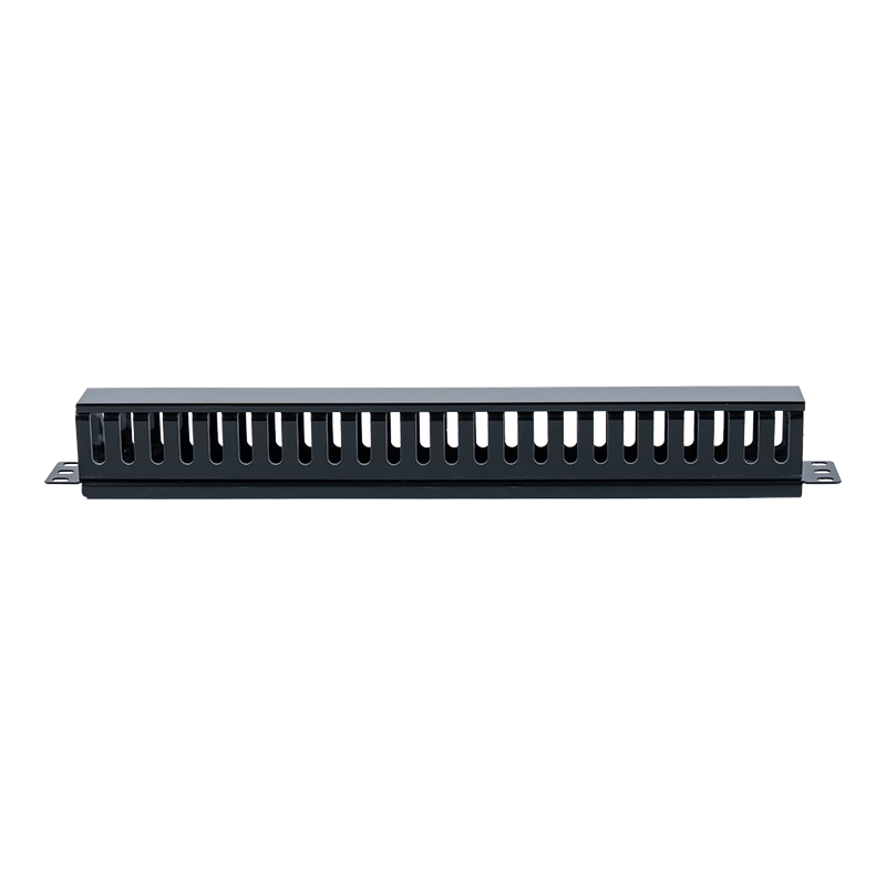 19-tommers 1U plastkabelstyringsstativ (24 porter) SP-3050-1U 19-tommers 1U plastkabelstyringsstativ (24 porter) SP-3050-1U