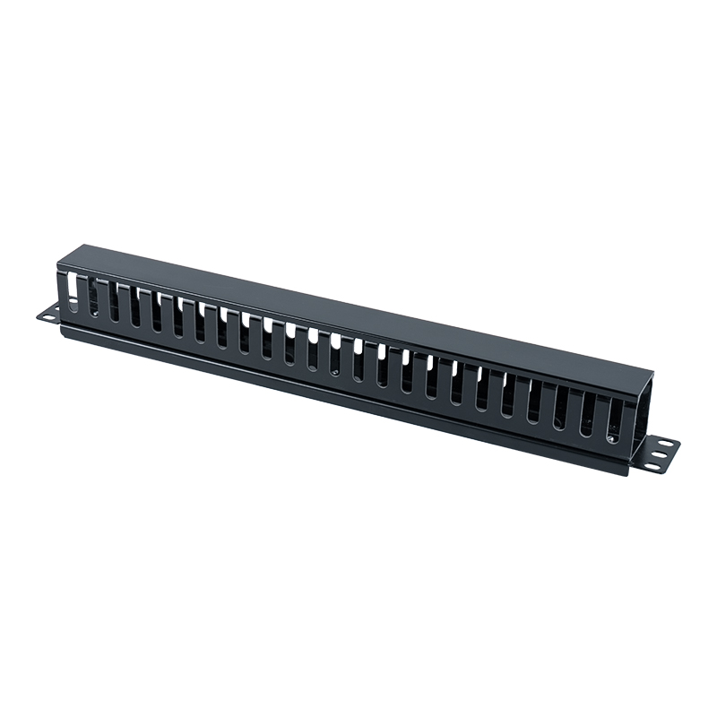 19-tommers 1U plastkabelstyringsstativ (24 porter) SP-3050-1U 19-tommers 1U plastkabelstyringsstativ (24 porter) SP-3050-1U