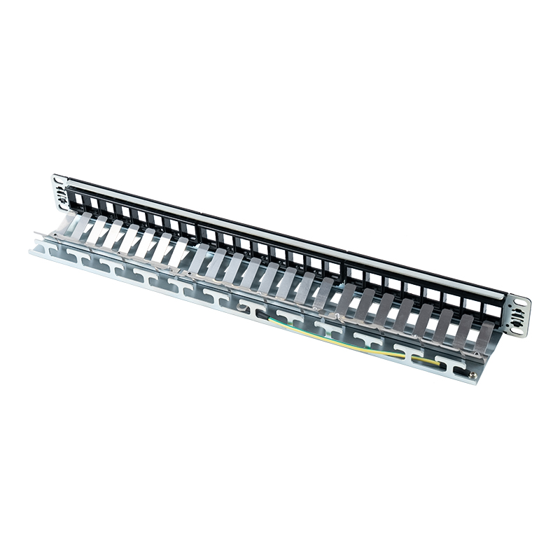 19-tommers 1U 24-ports skjermet tomt stativ (med digitalkort) SP-3245S-24P 19-tommers 1U 24-ports skjermet tomt stativ (med digitalkort) SP-3245S-24P