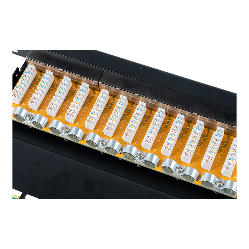 Category 6 10-inch 1U shielded 12-port patch panel SP-3250SK12-C6 Category 6 10-inch 1U shielded 12-port patch panel SP-3250SK12-C6