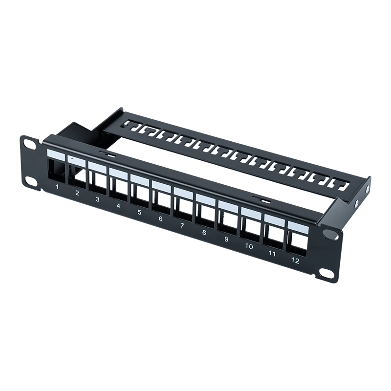10-tommers 12-ports skjermet luftfordelingsramme SP-3252S-12P