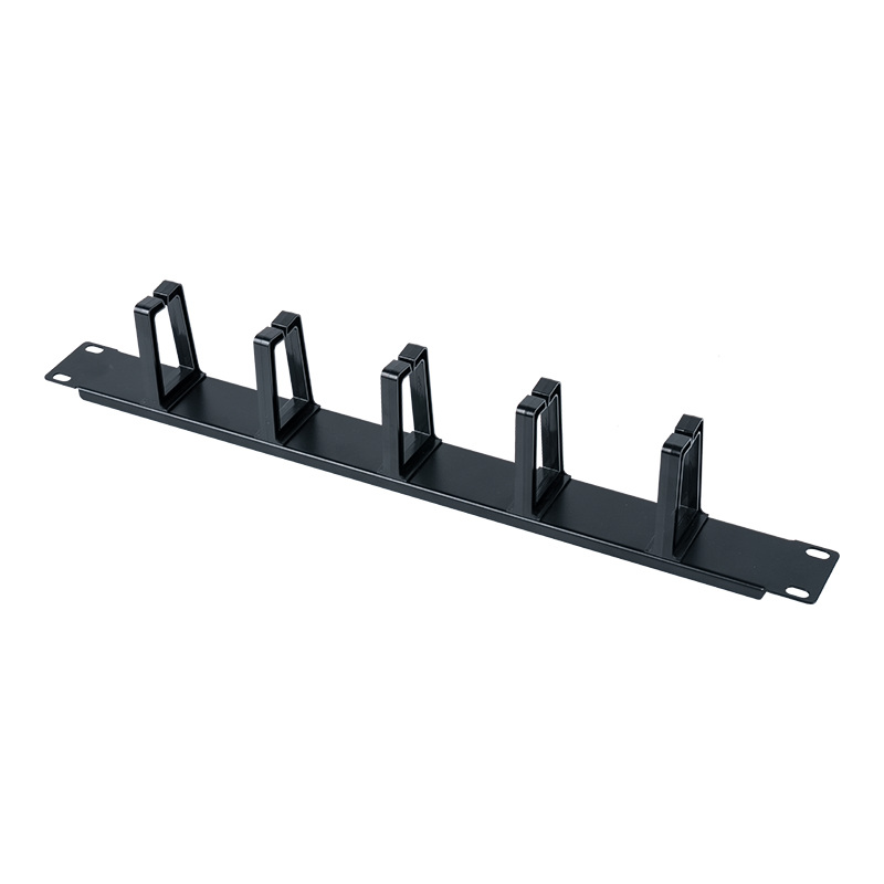 19-tommers 1U kabelhåndteringsstativ (5 plastringer) SP-3627B-1U 19-tommers 1U kabelhåndteringsstativ (5 plastringer) SP-3627B-1U