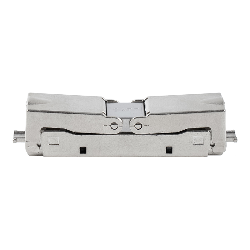 Cat6A skjermet Push-down Type Verktøyløs kontakt (Enkelt åpning) RJ-604S-1-C6A Cat6A skjermet Push-down Type Verktøyløs kontakt (Enkelt åpning) RJ-604S-1-C6A