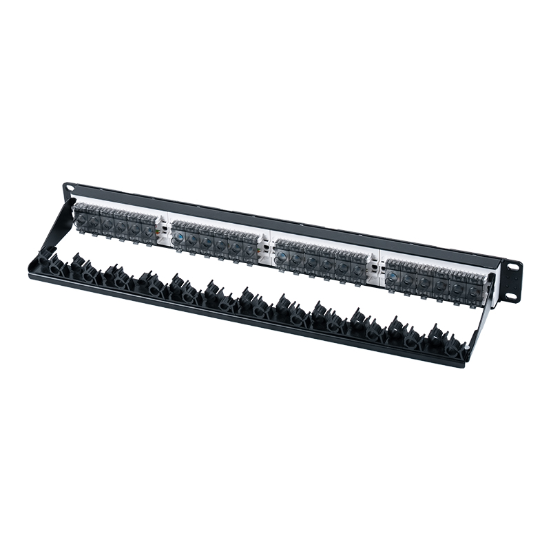 19-tommers 1U 24-ports uskjermet stativ (flip-top plastvindu) SP-3405-24P 19-tommers 1U 24-ports uskjermet stativ (flip-top plastvindu) SP-3405-24P