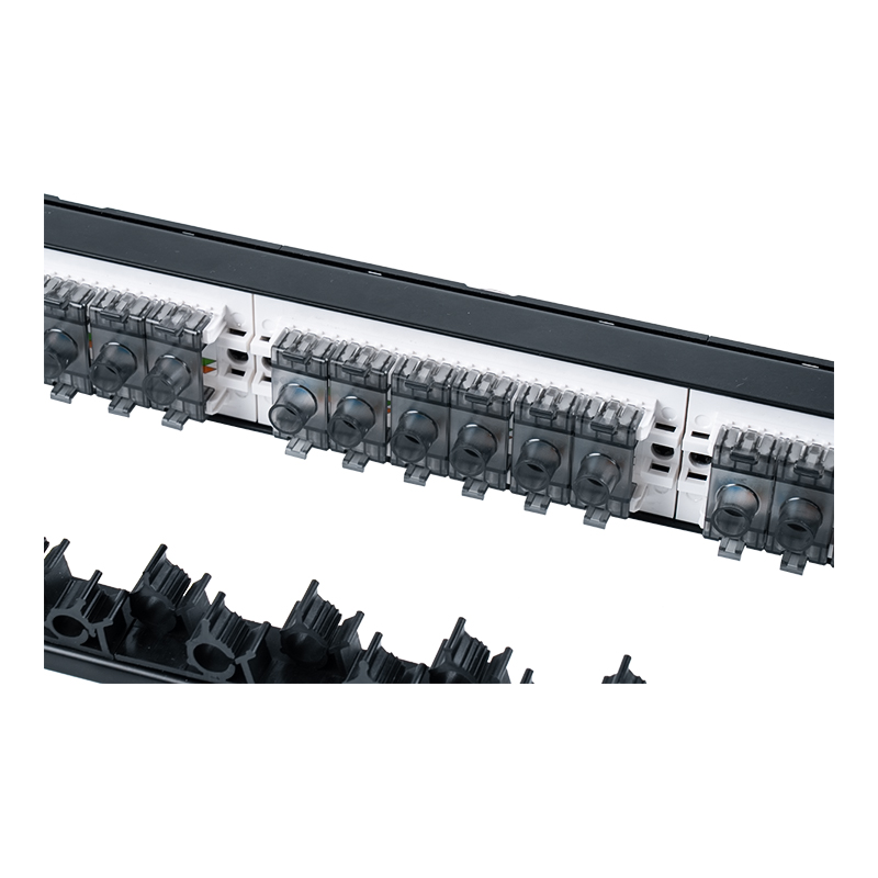 19-tommers 1U 24-ports uskjermet stativ (flip-top plastvindu) SP-3405-24P 19-tommers 1U 24-ports uskjermet stativ (flip-top plastvindu) SP-3405-24P