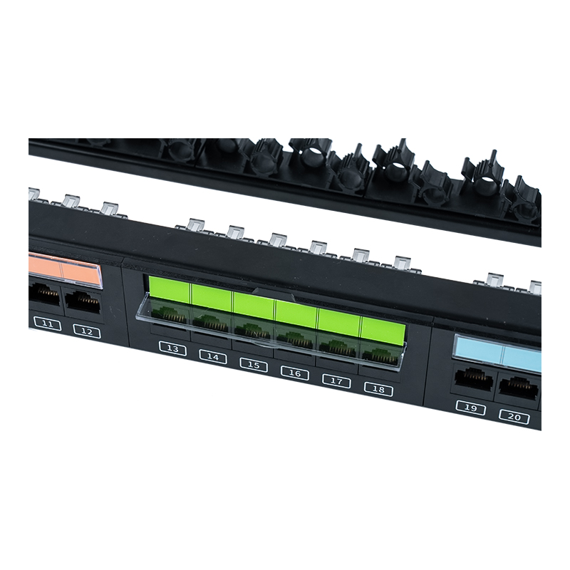 19-tommers 1U 24-ports uskjermet stativ (flip-top plastvindu) SP-3405-24P 19-tommers 1U 24-ports uskjermet stativ (flip-top plastvindu) SP-3405-24P