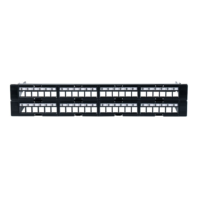 19-tommers 1U 48-ports uskjermet stativ (avtakbart vindu) SP-3408-48P 19-tommers 1U 48-ports uskjermet stativ (avtakbart vindu) SP-3408-48P