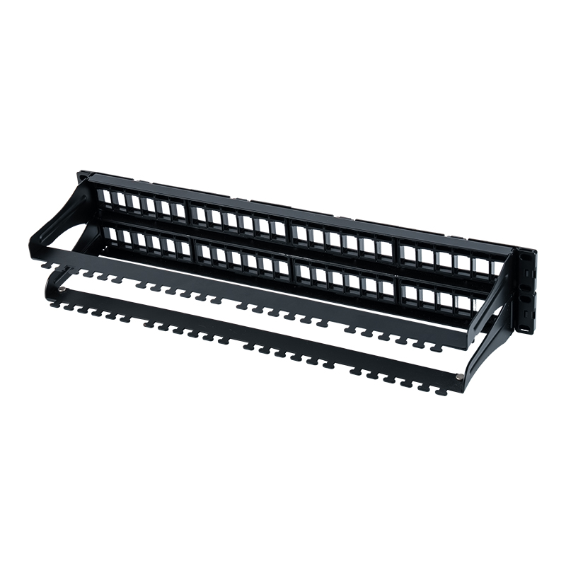 19-tommers 1U 48-ports uskjermet stativ (avtakbart vindu) SP-3408-48P 19-tommers 1U 48-ports uskjermet stativ (avtakbart vindu) SP-3408-48P
